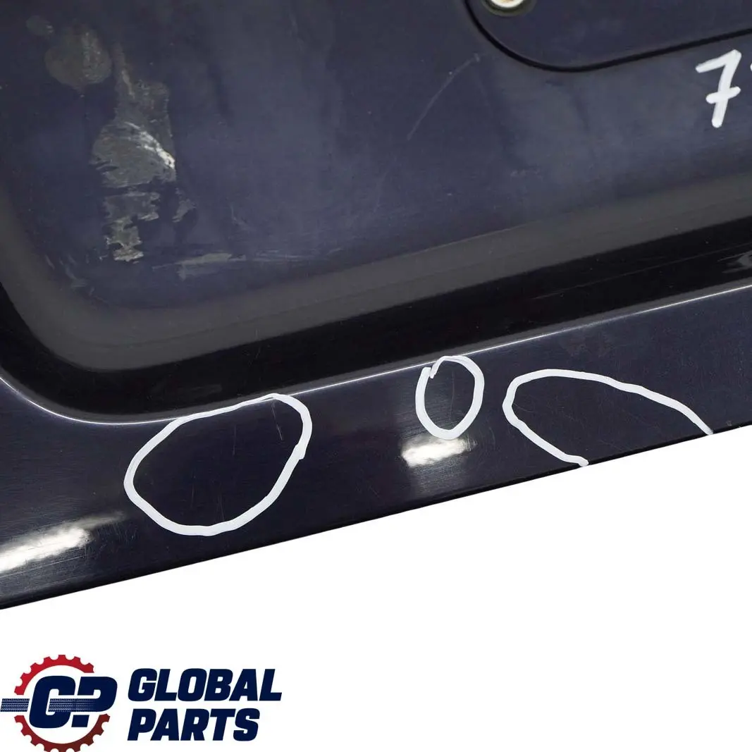 BMW 1 E82 Coupé Tailgate Bootlid Boot Lid Monacoblau Monaco Blue Metallic - A35 - SKU 7252209-MB - Part number 7252209