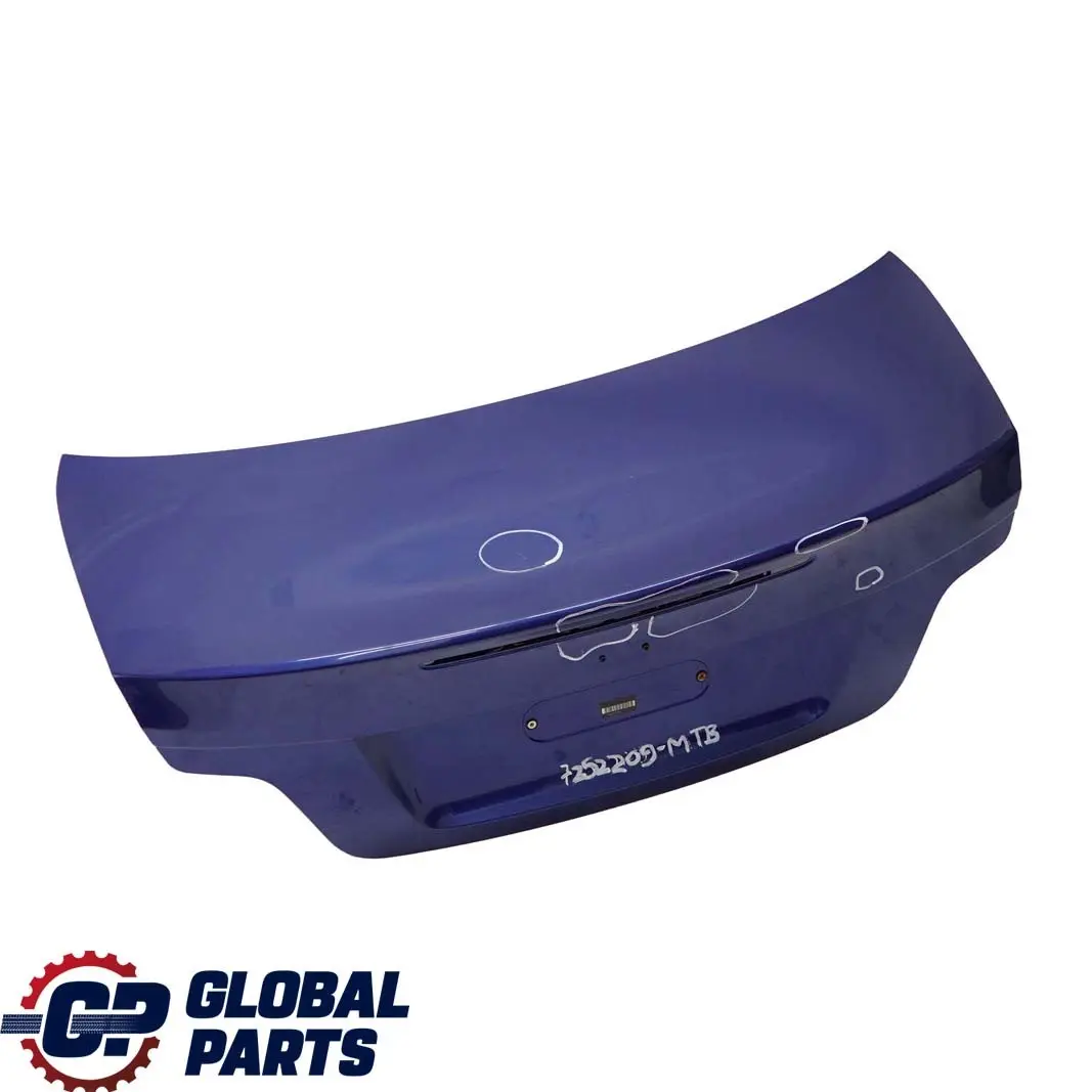 Coupé Tailgate Bootlid Boot Lid Montegoblau Blue Metallic - A51 to BMW 1 E82 with Part number 7252209 BMW 1 E82 Coupé Tailgate Bootlid Boot Lid Montegoblau Blue Metallic - A51 - SKU 7252209-MTB - Part number 7252209