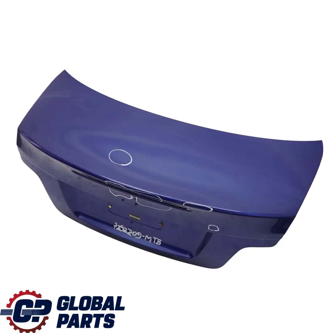 Coupé Tailgate Bootlid Boot Lid Montegoblau Blue Metallic - A51 to BMW 1 E82 with Part number 7252209 BMW 1 E82 Coupé Tailgate Bootlid Boot Lid Montegoblau Blue Metallic - A51 - SKU 7252209-MTB - Part number 7252209
