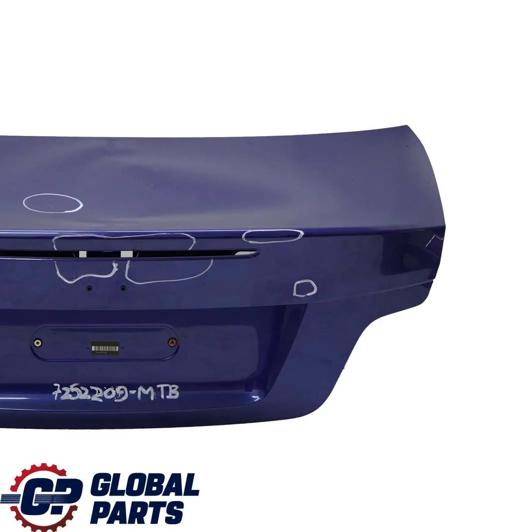 BMW 1 E82 Coupé Tailgate Bootlid Boot Lid Montegoblau Blue Metallic - A51 - SKU 7252209-MTB - Part number 7252209