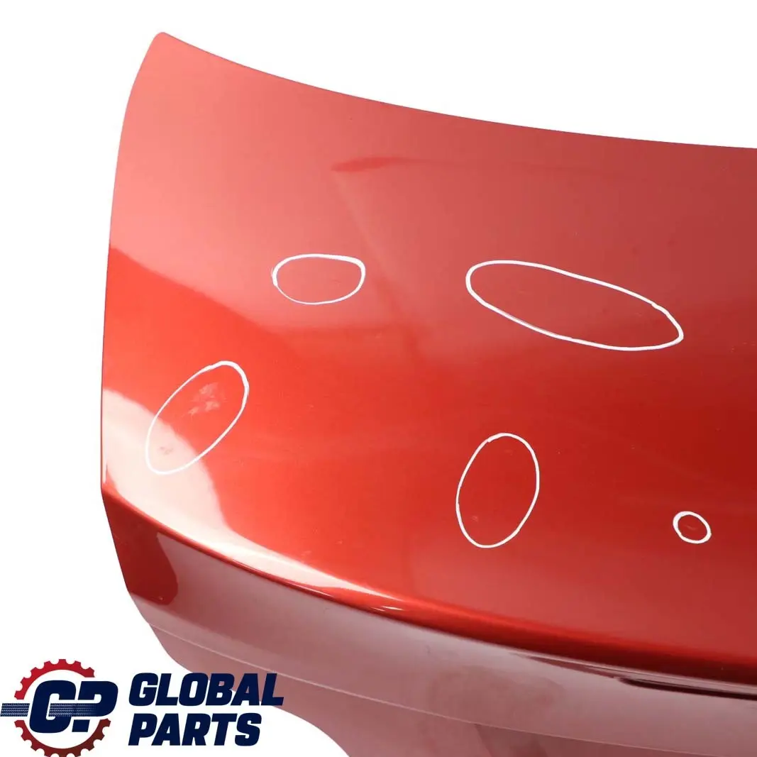 Bootlid Rear Boot Trunk Lid Sedonarot Sedona Red to BMW E82 Coupe Tailgate with Part number 7252209 BMW E82 Coupe Tailgate Bootlid Rear Boot Trunk Lid Sedonarot Sedona Red - SKU 7252209-SED - Part number 7252209