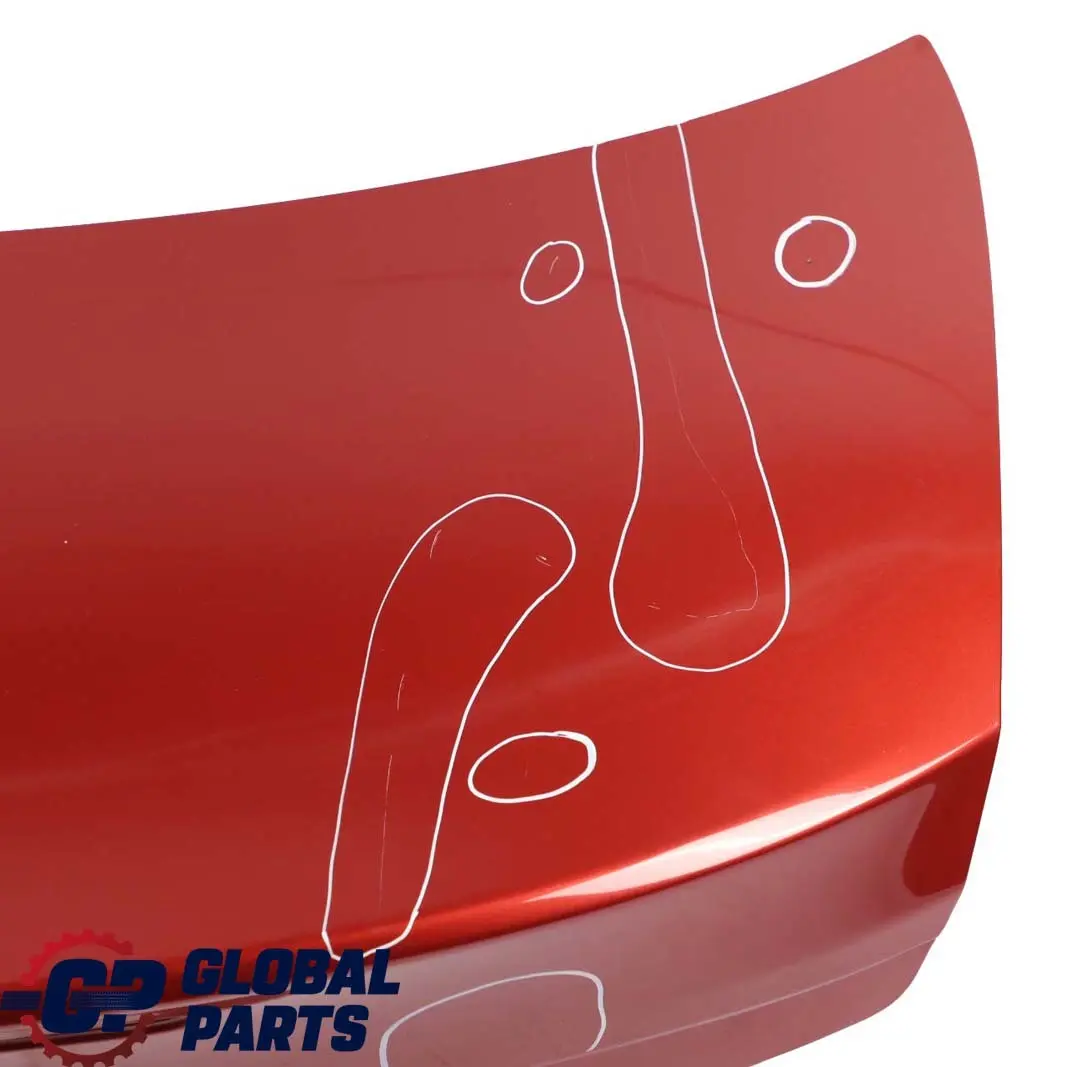 BMW E82 Coupe Tailgate Bootlid Rear Boot Trunk Lid Sedonarot Sedona Red - SKU 7252209-SED - Part number 7252209