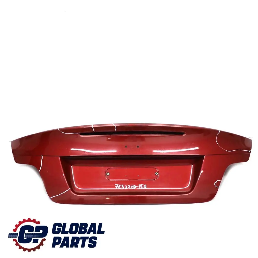 Coupé Tailgate Bootlid Boot Lid Vermilionrot Red Metallic - A82 to BMW 1 E82 with Part number 7252209 BMW 1 E82 Coupé Tailgate Bootlid Boot Lid Vermilionrot Red Metallic - A82 - SKU 7252209-VER - Part number 7252209