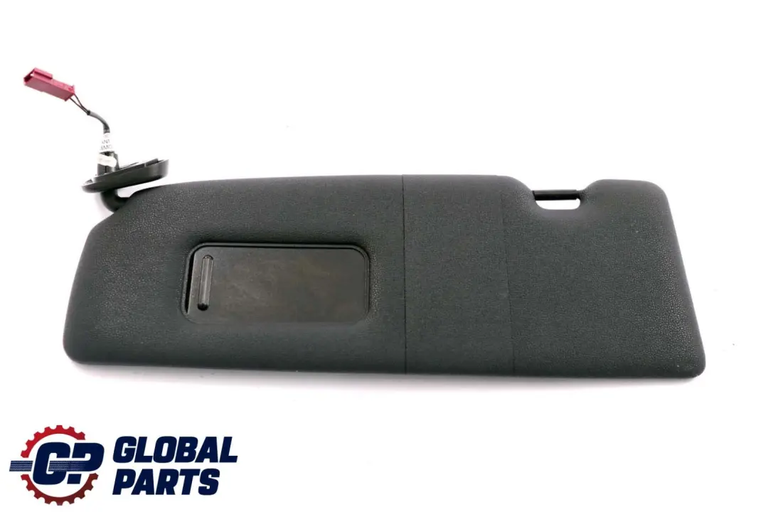 Sun Visor With Mirror Schwarz Black Left N/S to BMW 1 Series E81 E82 E87 with Part number 7252503 BMW 1 Series E81 E82 E87 Sun Visor With Mirror Schwarz Black Left N/S - SKU 7252503-1 - Part number 7252503