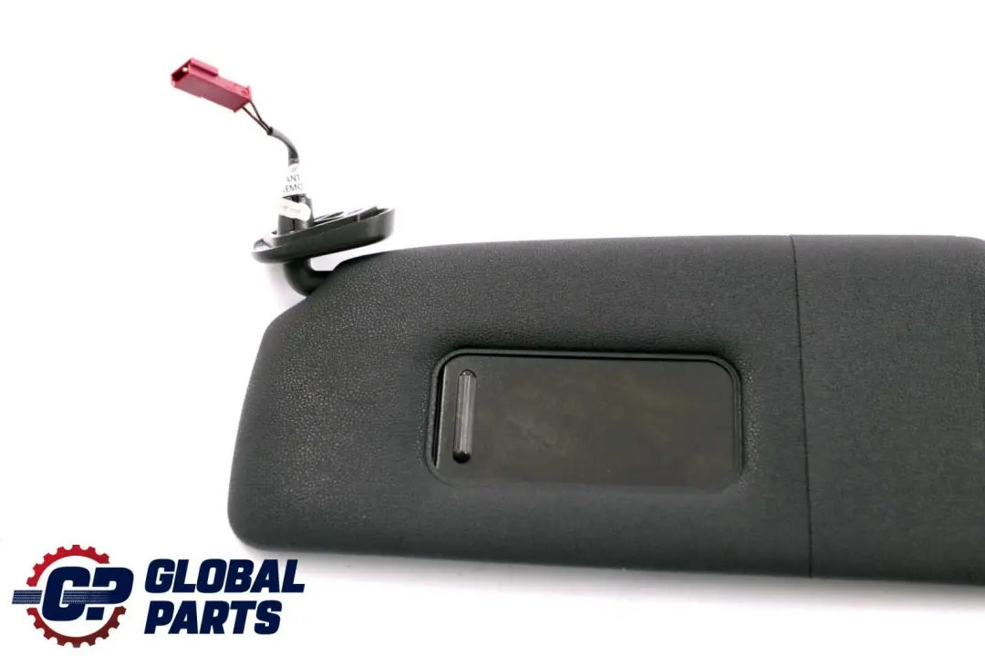BMW 1 Series E81 E82 E87 Sun Visor With Mirror Schwarz Black Left N/S - SKU 7252503-1 - Part number 7252503