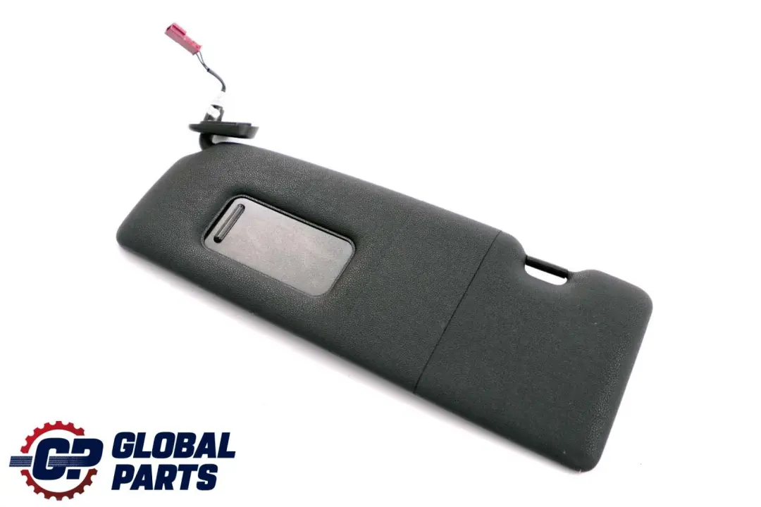 BMW 1 Series E81 E82 E87 Sun Visor With Mirror Schwarz Black Left N/S - SKU 7252503-1 - Part number 7252503