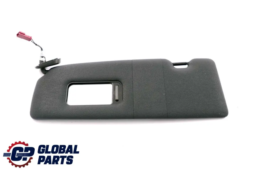 Sun Visor With Mirror Schwarz Black Left N/S to BMW 1 Series E81 E82 E87 with Part number 7252503 BMW 1 Series E81 E82 E87 Sun Visor With Mirror Schwarz Black Left N/S - SKU 7252503-1 - Part number 7252503