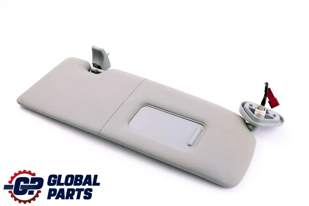 Sun Visor With Mirror Right O/S Alaskagrau Grey to BMW E81 E82 E87 with Part number 7120560 BMW E81 E82 E87 Sun Visor With Mirror Right O/S Alaskagrau Grey - SKU 7252506 - Part number 7120560