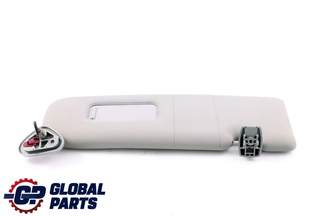 BMW E81 E82 E87 Sonnen Blende Mit Spiegel Rechts Außen Alaskagrau Grau - SKU 7252506 - Teilenummer 7120560