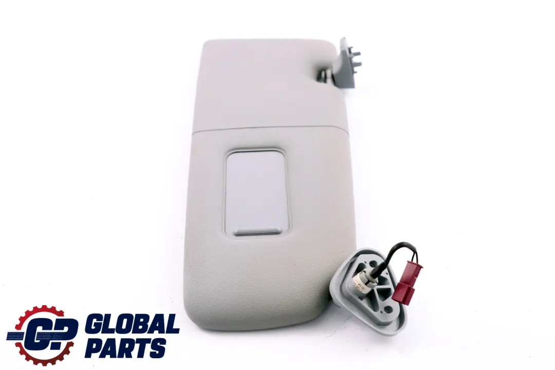 BMW E81 E82 E87 Sonnen Blende Mit Spiegel Rechts Außen Alaskagrau Grau - SKU 7252506 - Teilenummer 7120560