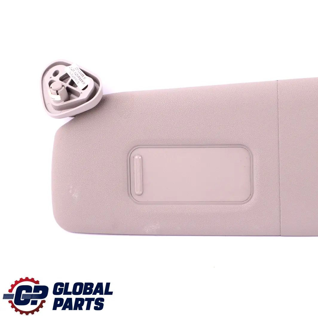 BMW 1 Series E81 E82 E87 LCI Front Left Sun Visor Mirror N/S Beige - SKU 7252507 - Part number 7252507