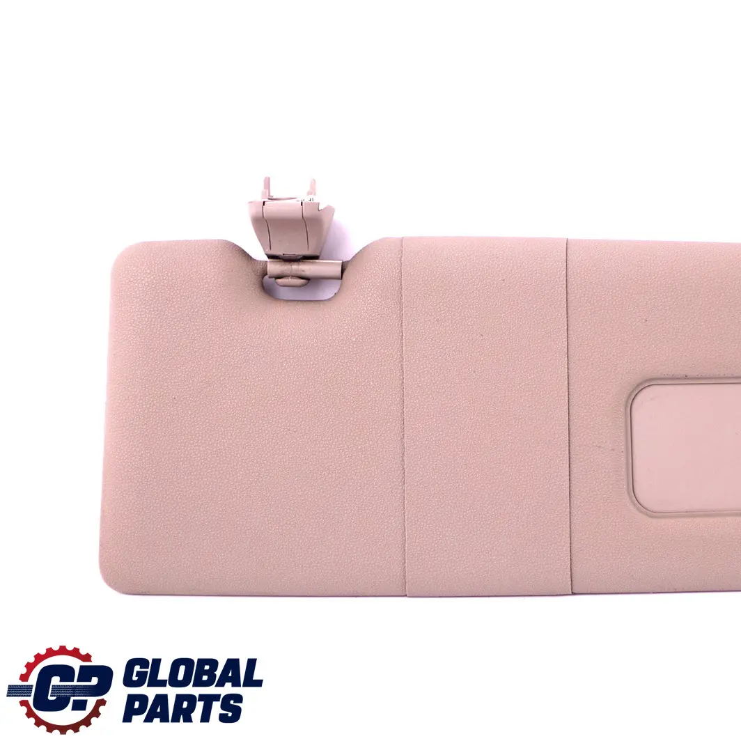 Front Right Sun Visor Mirror O/S Beige to BMW E81 E82 E87 LCI with Part number 7252508 BMW E81 E82 E87 LCI Front Right Sun Visor Mirror O/S Beige - SKU 7252508 - Part number 7252508
