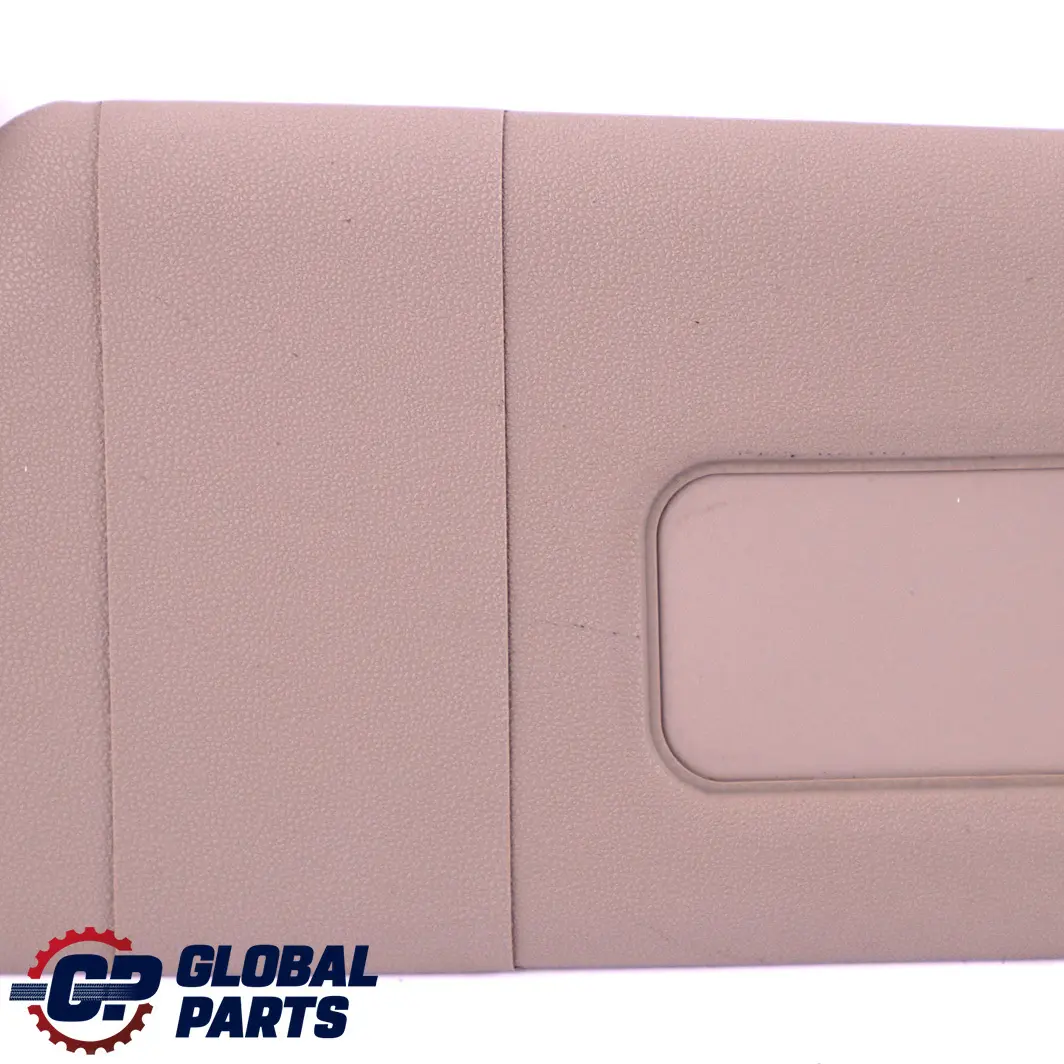 BMW E81 E82 E87 LCI Front Right Sun Visor Mirror O/S Beige - SKU 7252508 - Part number 7252508