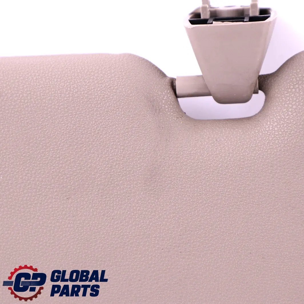 BMW E81 E82 E87 LCI Front Right Sun Visor Mirror O/S Beige - SKU 7252508 - Part number 7252508