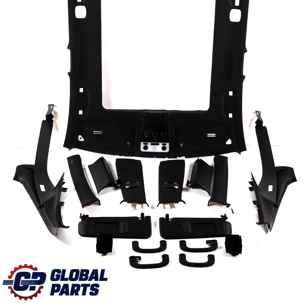 Headlining Moulded Roof Lining + Pillars Handles Panorama Black to BMW E91 M Sport with Part number 7252699 BMW E91 M Sport Headlining Moulded Roof Lining + Pillars Handles Panorama Black - SKU 7252699 - Part number 7252699