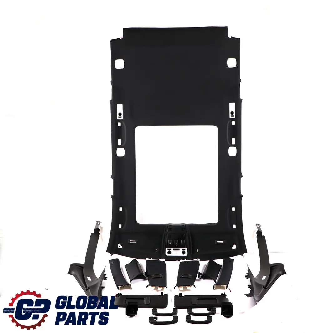 BMW E91 M Sport Headlining Moulded Roof Lining + Pillars Handles Panorama Black - SKU 7252699 - Part number 7252699