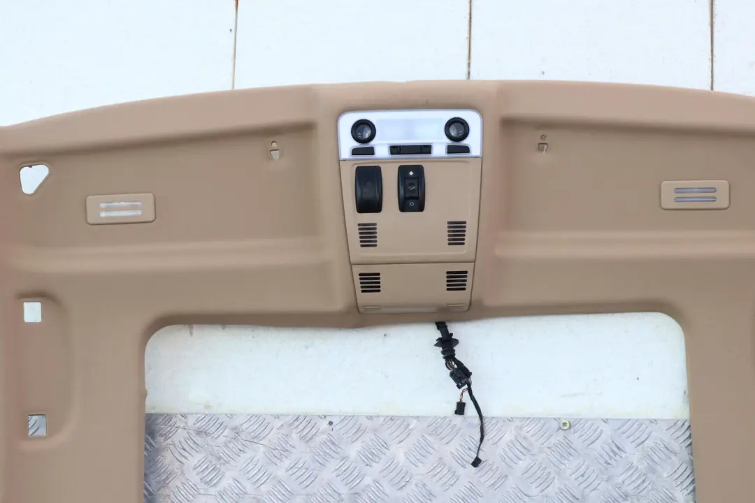  Genuine BMW 3 Series E91 Panorama Headlining Moulded Roof Lining Beige - SKU 7252700 - Part number 7252700