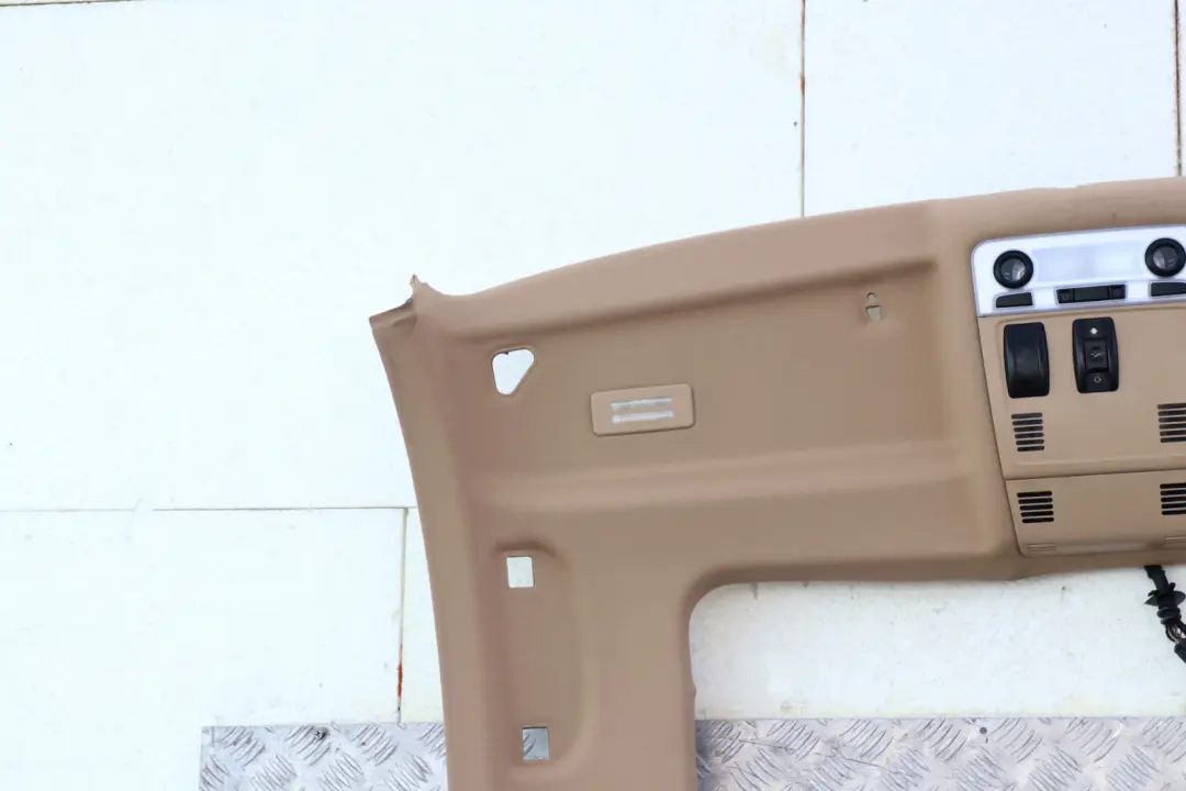  Genuine BMW 3 Series E91 Panorama Headlining Moulded Roof Lining Beige - SKU 7252700 - Part number 7252700