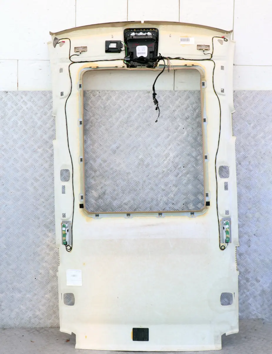  Genuine BMW 3 Series E91 Panorama Headlining Moulded Roof Lining Beige - SKU 7252700 - Part number 7252700