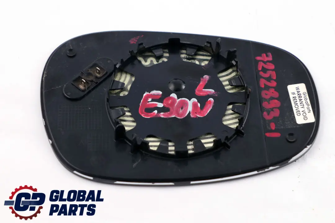  Wing Mirror Glass BMW E81 E87 E90 E91 E92 LCI Heated Wide Angle Left N/S - SKU 7252893-1 - Part number 7252893