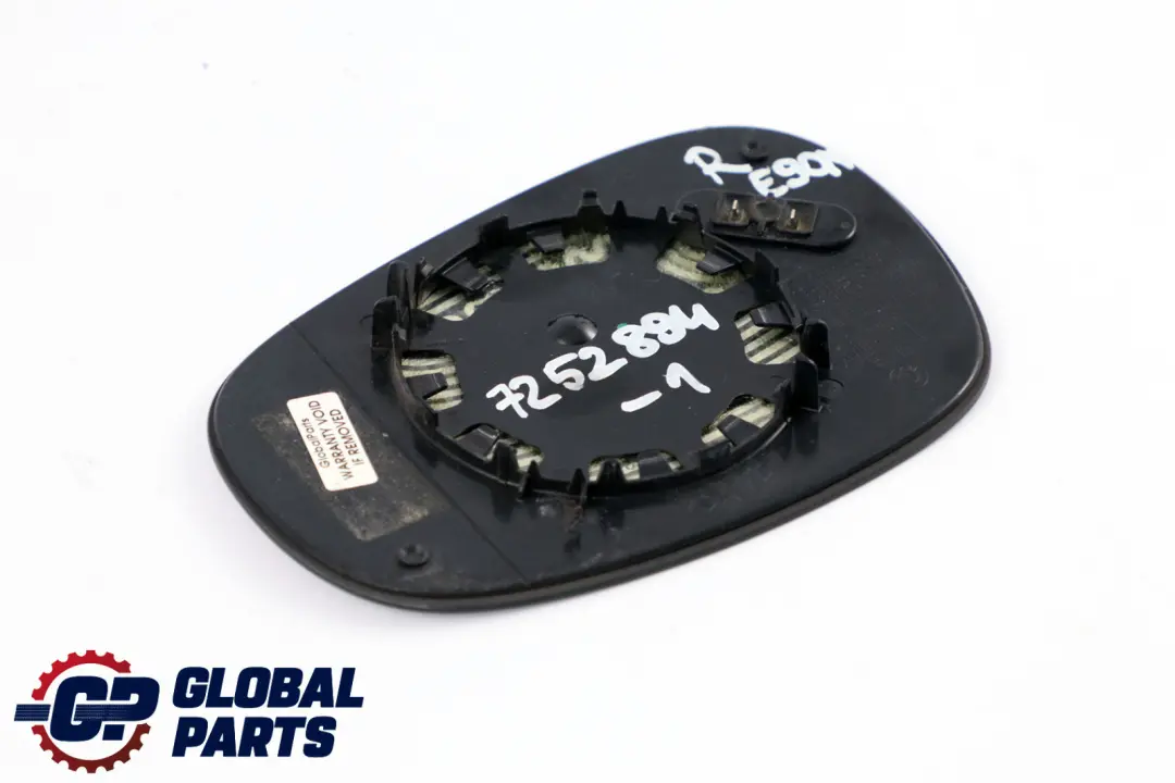 Heated Mirror Glass Wide Angle Right O/S to BMW E81 E87 E90 E91 LCI with Part number 7252894 BMW E81 E87 E90 E91 LCI Heated Mirror Glass Wide Angle Right O/S - SKU 7252894-1 - Part number 7252894