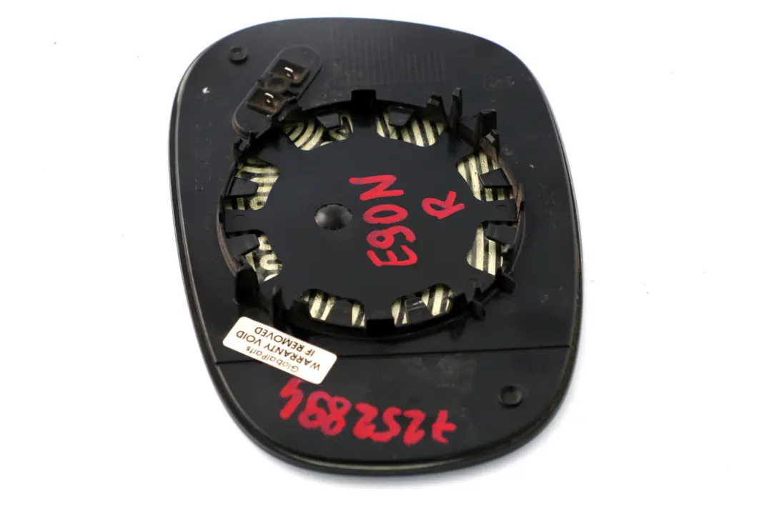 Heated Right O/S Mirror Glass Wide Angle to BMW 1 3 Series E81 E87 E90 E91 LCI with Part number 7252894 BMW 1 3 Series E81 E87 E90 E91 LCI Heated Right O/S Mirror Glass Wide Angle - SKU 7252894 - Part number 7252894