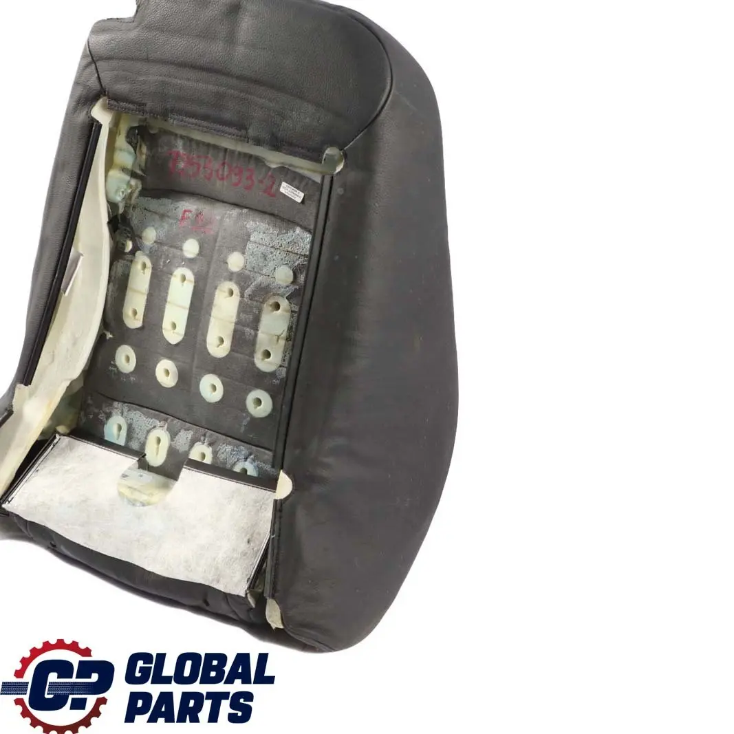 BMW E92 Delantero Izquierdo Calefactable Funda Respaldo Asiento Cuero Negro - SKU 7253093-2 - Número de pieza 7253093