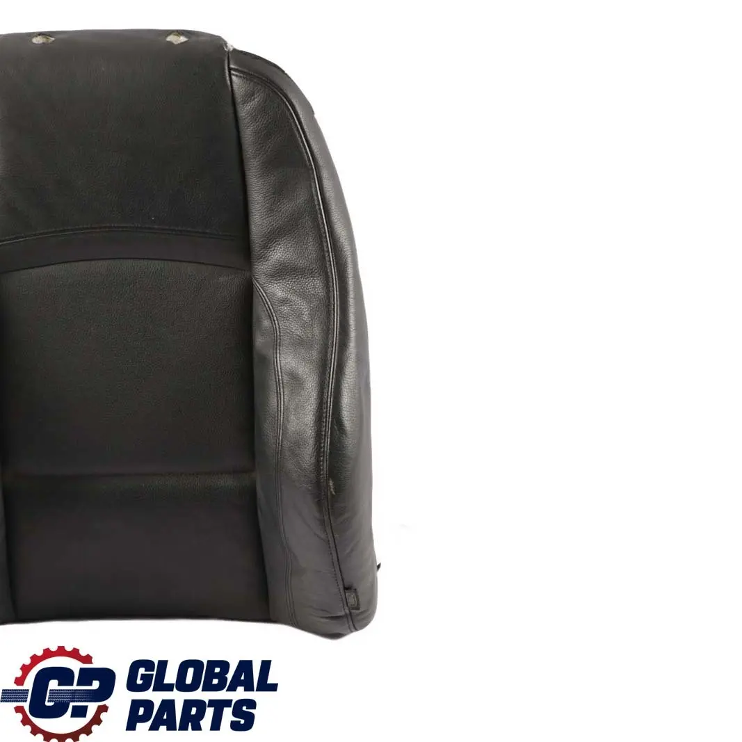 BMW 3 Series E92 Coupe Front Left N/S Heated Seat Backrest Cover Black Leather - SKU 7253093-2 - Part number 7253093