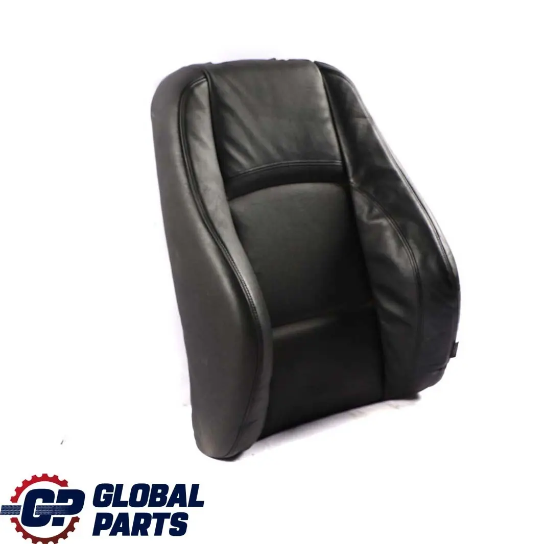 BMW 3 Series E92 Coupe Front Left N/S Heated Seat Backrest Cover Black Leather - SKU 7253093-2 - Part number 7253093