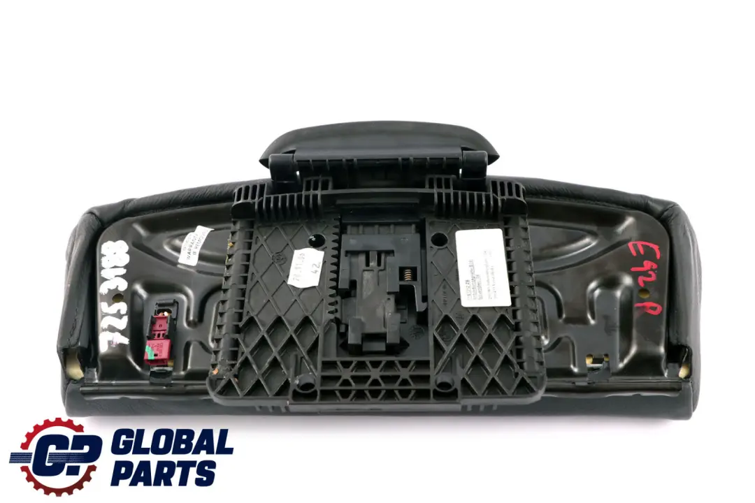 BMW E92 Sedile Sportivo Destro Sinistro Supporto Coscia Riscaldato Pelle Dakota - SKU 7253188 - Numero di parte 7253188