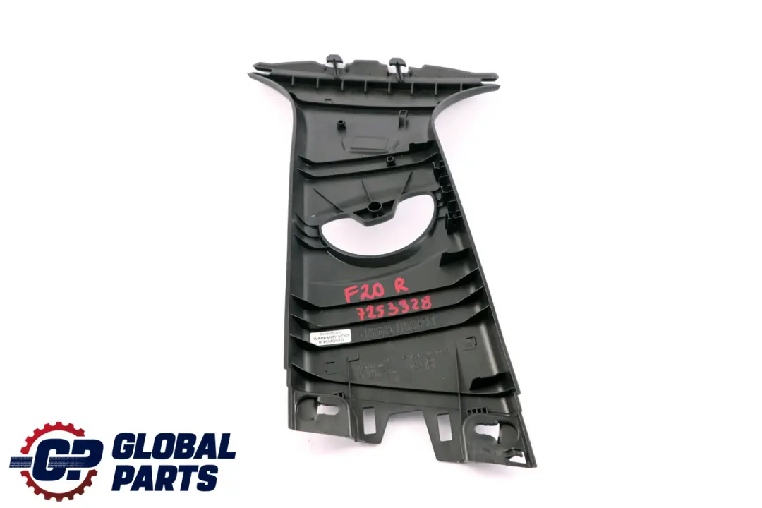 Colonne B Pillar Upper Right Trim Cover Panel Noir pour BMW F20 à propos du numéro de pièce 7221026 BMW F20 Colonne B Pillar Upper Right Trim Cover Panel Noir - SKU 7253328 - Numéro de pièce 7221026