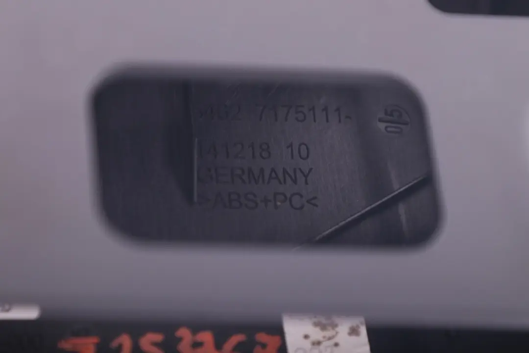 BMW E93 LCI Pokrywa zagłówka lewa czarna - SKU 7253767 - Numer Części 7253767