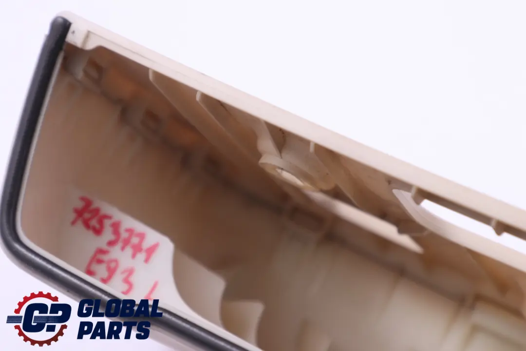 BMW E93 Cabriolet Hecküberrollschutz-Zierleiste Creme Beige Links 7175111 - SKU 7253771 - Teilenummer 7253771