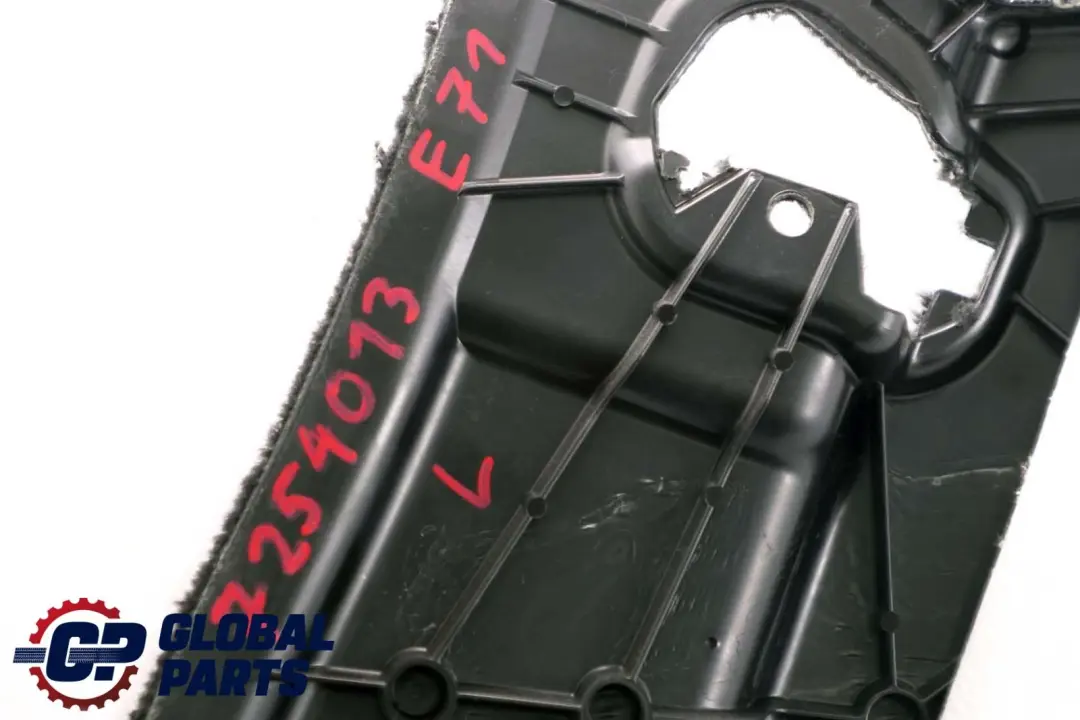 Maletero Tronco Izquierdo Embellecedor Antracita para BMW X6 E71 con número de pieza 7246971 BMW X6 E71 Maletero Tronco Izquierdo Embellecedor Antracita - SKU 7254013 - Número de pieza 7246971