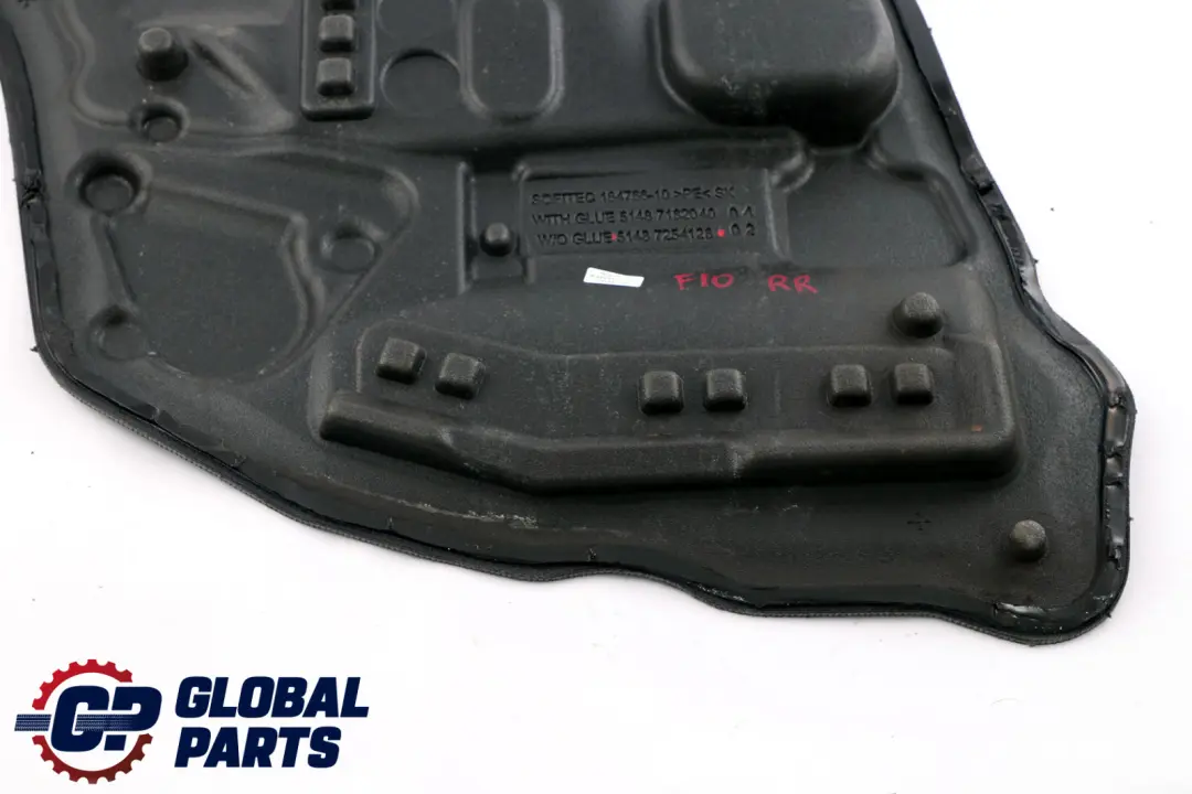 BMW F10 F11 Porta Isolante Posteriore Destra - SKU 7254128 - Numero di parte 7254128