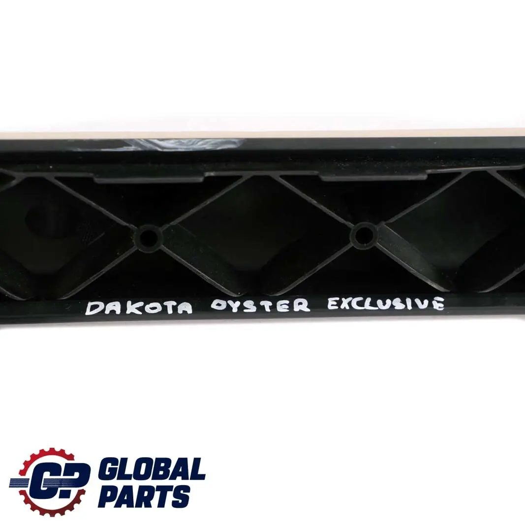 BMW 5 Series F10 Rear Seat Bench Isofix Panel Cover Strip Leather Oyster - SKU 7254166 - Part number 7254166