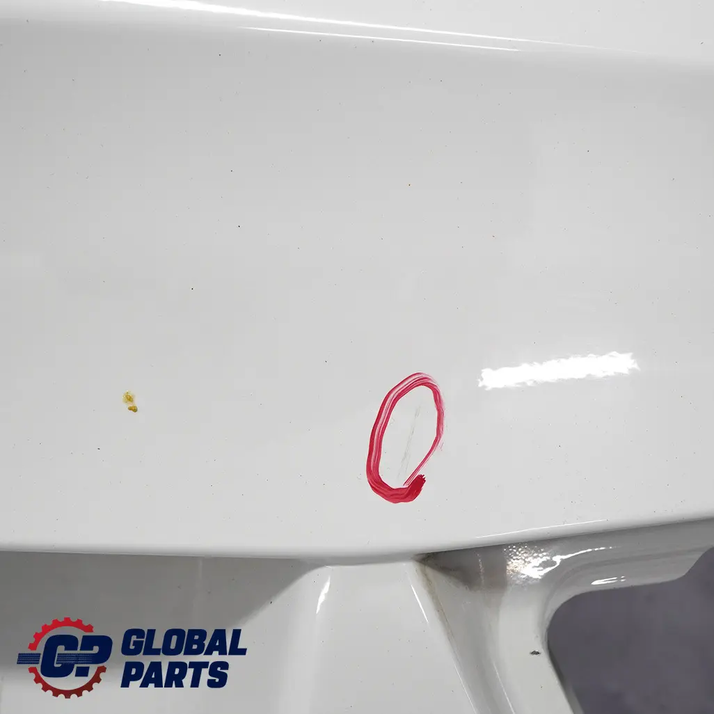 Trunk Boot Lid Tailgate Bootlid Alpinweiss White - 300 to BMW 3 E90 LCI Rear with Part number 7254425 BMW 3 E90 LCI Rear Trunk Boot Lid Tailgate Bootlid Alpinweiss White - 300 - SKU 7254425-AW - Part number 7254425