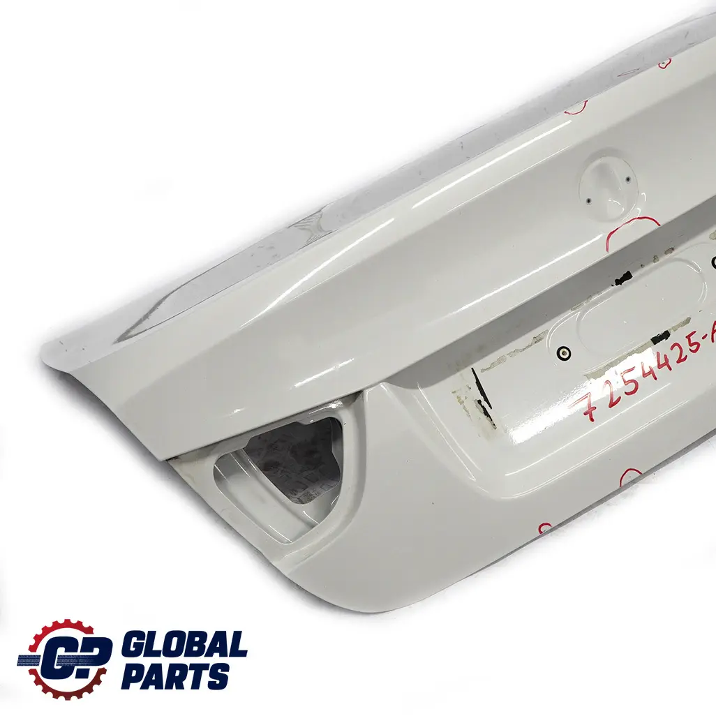 BMW 3 E90 LCI Rear Trunk Boot Lid Tailgate Bootlid Alpinweiss White - 300 - SKU 7254425-AW - Part number 7254425