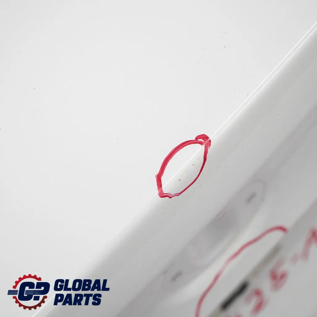 BMW 3 E90 LCI Rear Trunk Boot Lid Tailgate Bootlid Alpinweiss White - 300 - SKU 7254425-AW - Part number 7254425