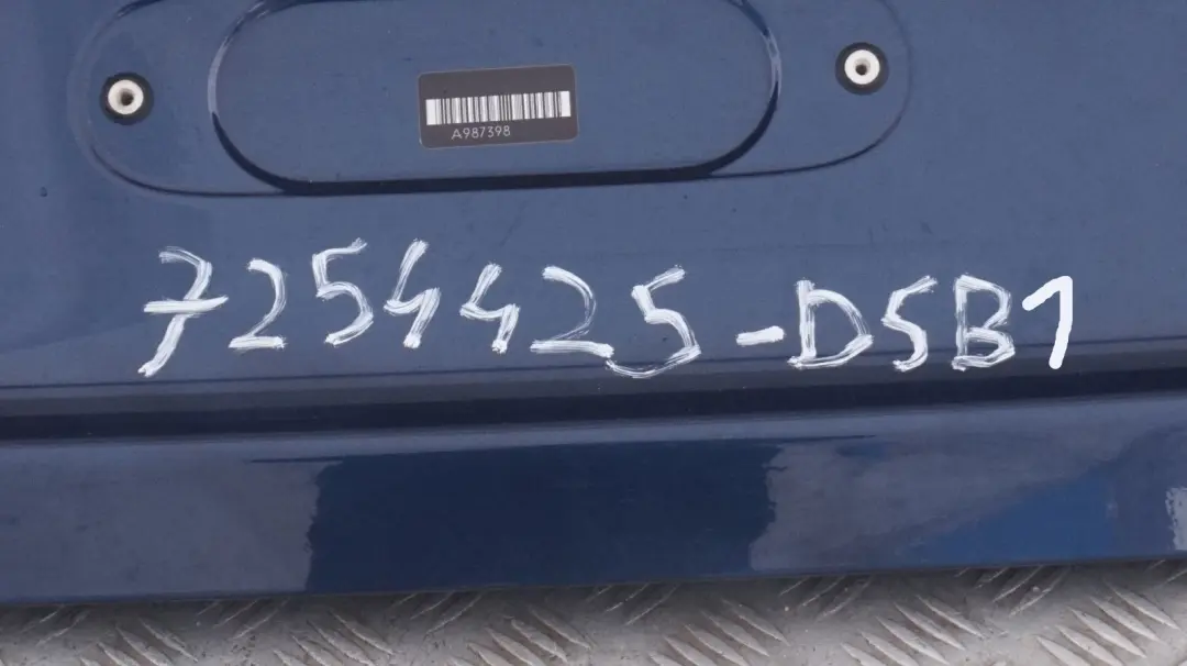 BMW 3 Series E90 LCI 1 Rear Trunk Boot Lid Tailgate Tiefseeblau Deep Sea Blue A - SKU 7254425-DSB1 - Part number 7254425