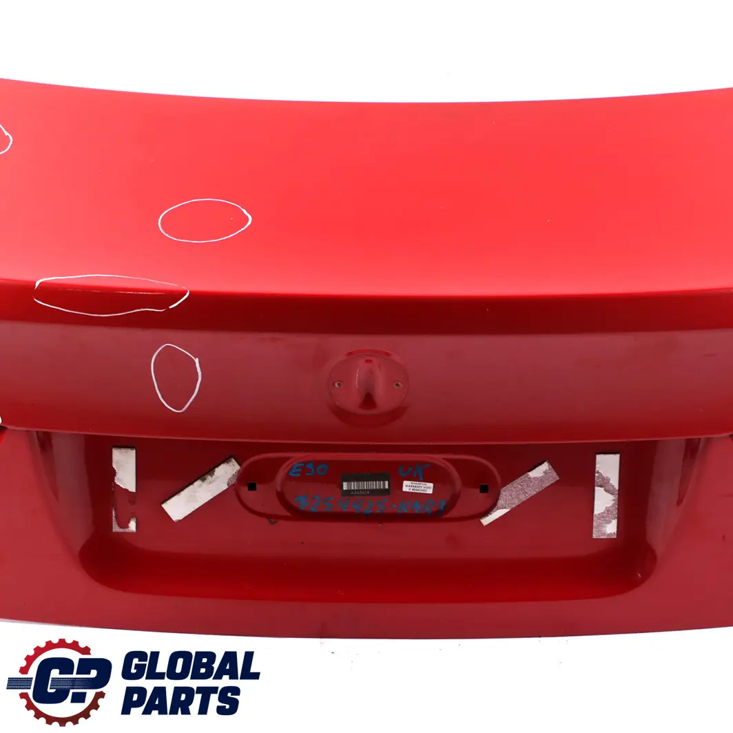 BMW 3 Series E90 LCI Rear Trunk Boot Lid Tailgate Karmesinrot Crimson Red - A61 - SKU 7254425-KAR1 - Part number 7254425