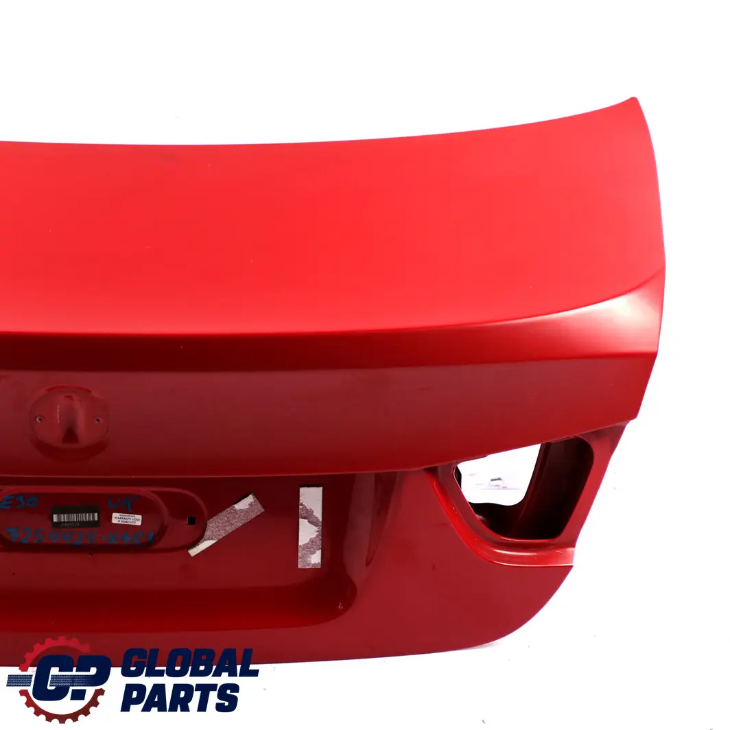 Trunk Boot Lid Tailgate Karmesinrot Crimson Red - A61 to BMW 3 Series E90 LCI Rear with Part number 7254425 BMW 3 Series E90 LCI Rear Trunk Boot Lid Tailgate Karmesinrot Crimson Red - A61 - SKU 7254425-KAR1 - Part number 7254425