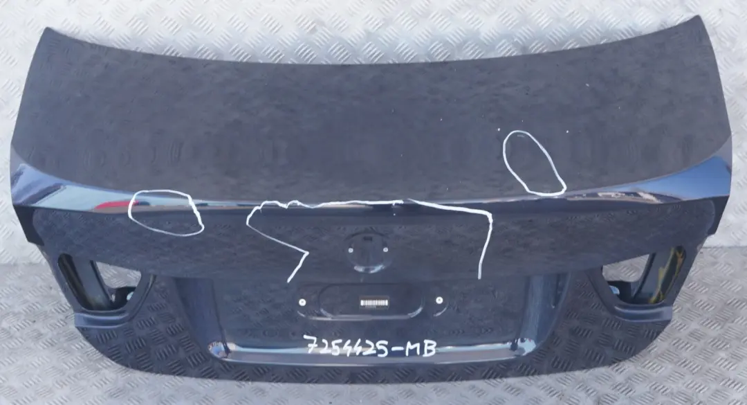 Trunk Boot Lid Tailgate Monacoblau Monaco Blue - A35 to BMW 3 Series E90 LCI Rear with Part number 7254425 BMW 3 Series E90 LCI Rear Trunk Boot Lid Tailgate Monacoblau Monaco Blue - A35 - SKU 7254425-MB - Part number 7254425