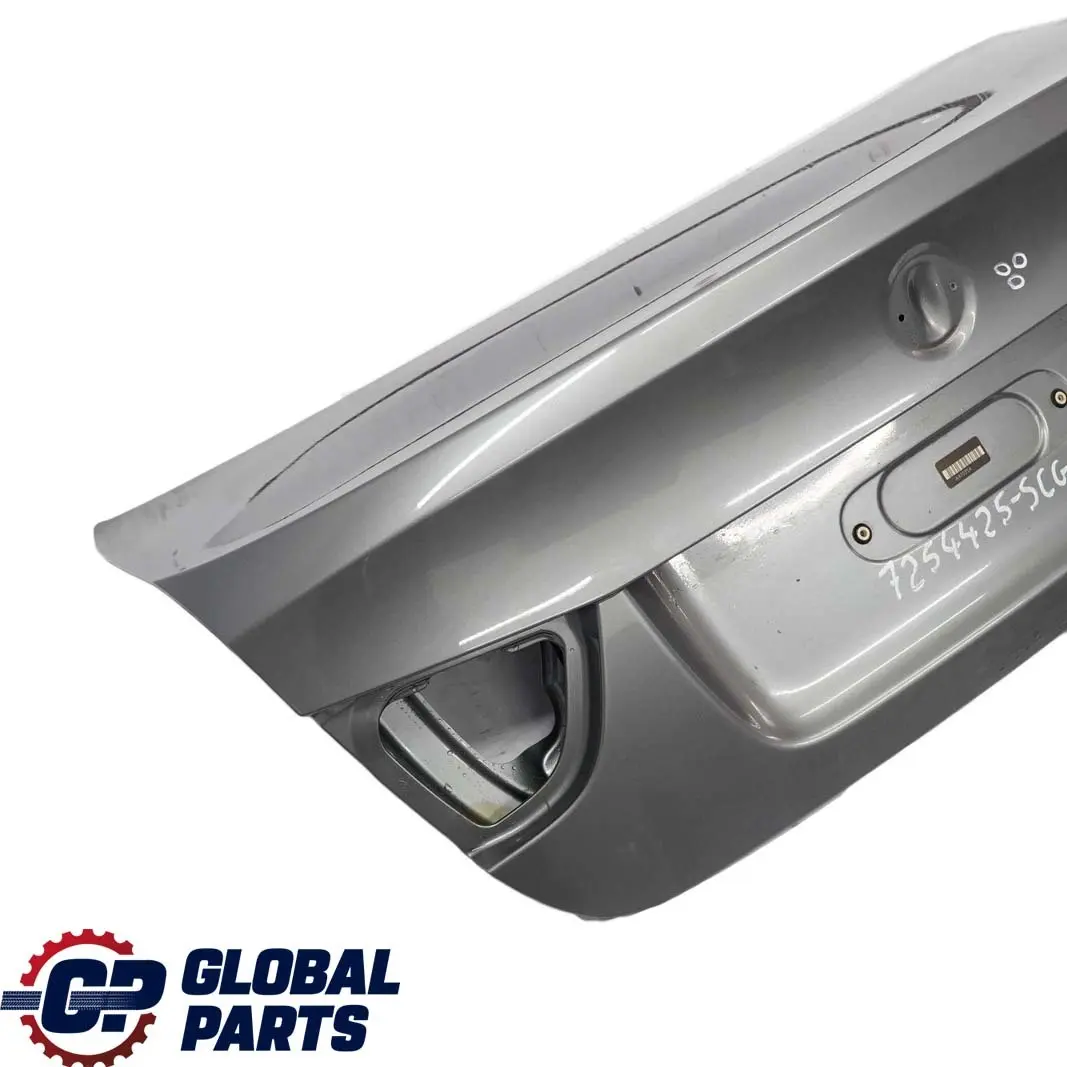 Trunk Boot Lid Tailgate Bootlid Spacegrau Grey - A52 to BMW 3 E90 LCI 1 Rear with Part number 7254425 BMW 3 E90 LCI 1 Rear Trunk Boot Lid Tailgate Bootlid Spacegrau Grey - A52 - SKU 7254425-SCG1 - Part number 7254425