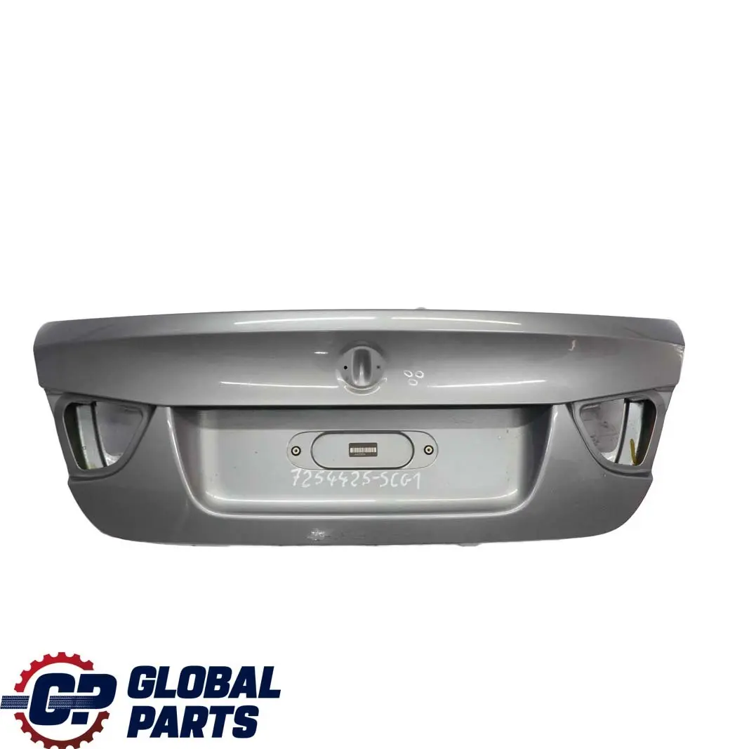 Trunk Boot Lid Tailgate Bootlid Spacegrau Grey - A52 to BMW 3 E90 LCI 1 Rear with Part number 7254425 BMW 3 E90 LCI 1 Rear Trunk Boot Lid Tailgate Bootlid Spacegrau Grey - A52 - SKU 7254425-SCG1 - Part number 7254425