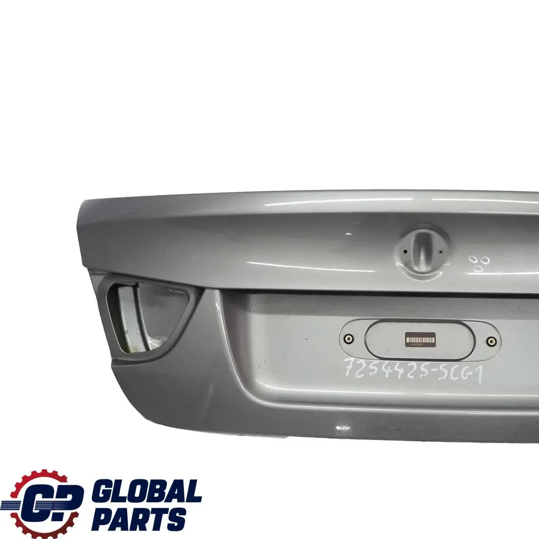 Trunk Boot Lid Tailgate Bootlid Spacegrau Grey - A52 to BMW 3 E90 LCI 1 Rear with Part number 7254425 BMW 3 E90 LCI 1 Rear Trunk Boot Lid Tailgate Bootlid Spacegrau Grey - A52 - SKU 7254425-SCG1 - Part number 7254425