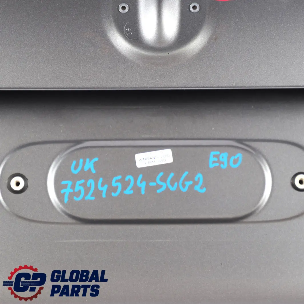 Trunk Boot Lid Tailgate Bootlid Spacegrau Grey - A52 to BMW 3 E90 LCI 2 Rear with Part number 7254425 BMW 3 E90 LCI 2 Rear Trunk Boot Lid Tailgate Bootlid Spacegrau Grey - A52 - SKU 7254425-SCG2 - Part number 7254425