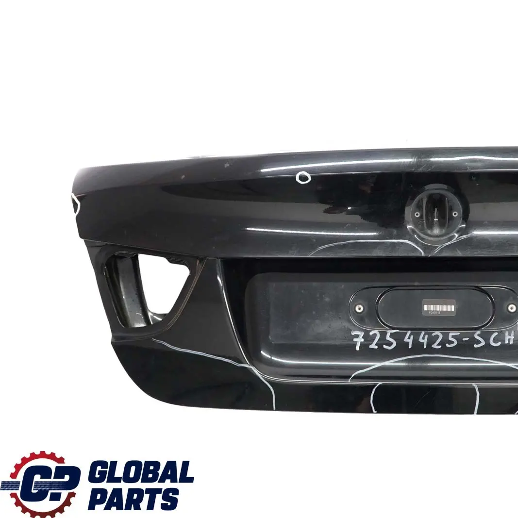Trunk Boot Lid Tailgate Schwarz 2 Black - 668 to BMW 3 Series E90 LCi Rear with Part number 7254425 BMW 3 Series E90 LCi Rear Trunk Boot Lid Tailgate Schwarz 2 Black - 668 - SKU 7254425-SCH - Part number 7254425