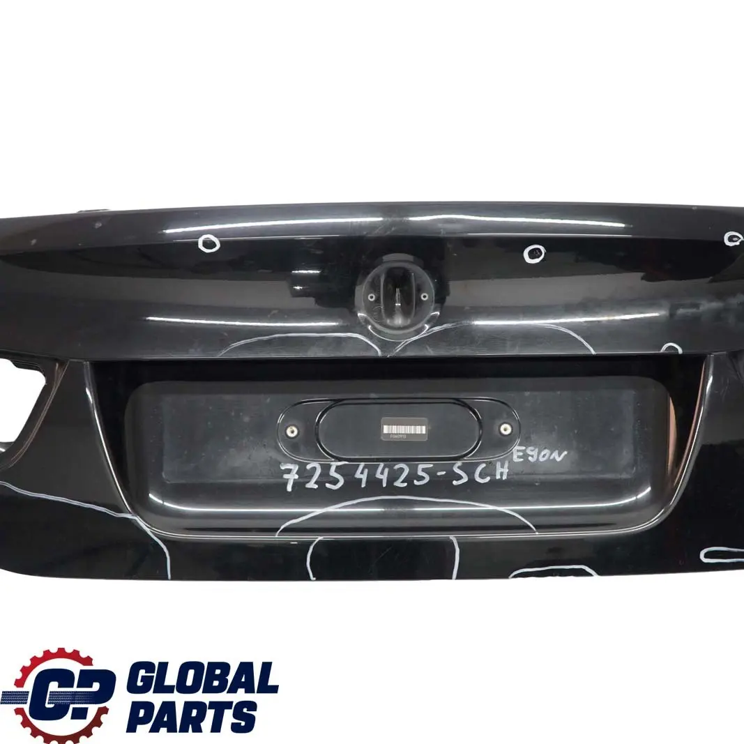 Trunk Boot Lid Tailgate Schwarz 2 Black - 668 to BMW 3 Series E90 LCi Rear with Part number 7254425 BMW 3 Series E90 LCi Rear Trunk Boot Lid Tailgate Schwarz 2 Black - 668 - SKU 7254425-SCH - Part number 7254425