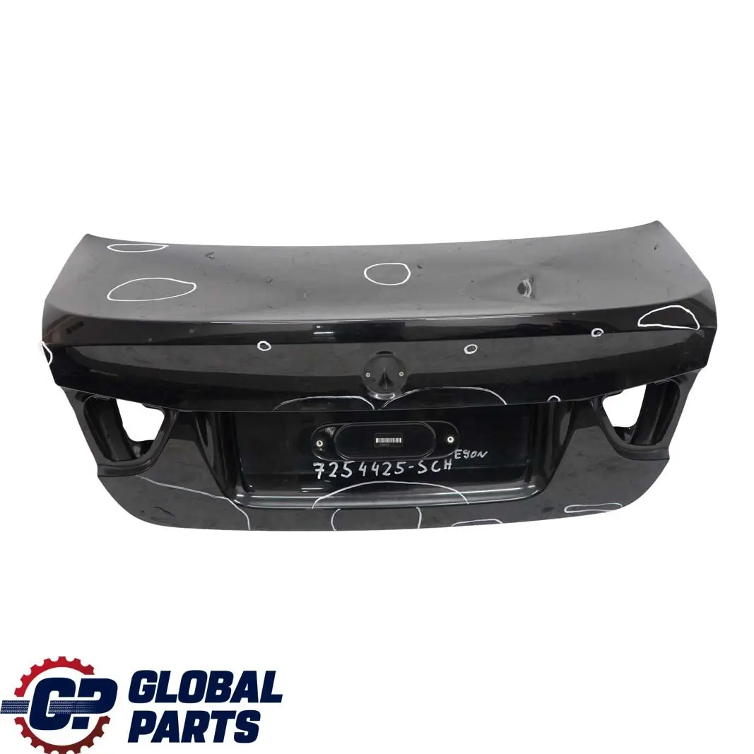 Trunk Boot Lid Tailgate Schwarz 2 Black - 668 to BMW 3 Series E90 LCi Rear with Part number 7254425 BMW 3 Series E90 LCi Rear Trunk Boot Lid Tailgate Schwarz 2 Black - 668 - SKU 7254425-SCH - Part number 7254425